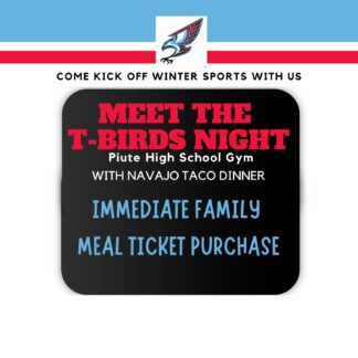 Meet the T-Birds Night - $40 Family Meal Tickets